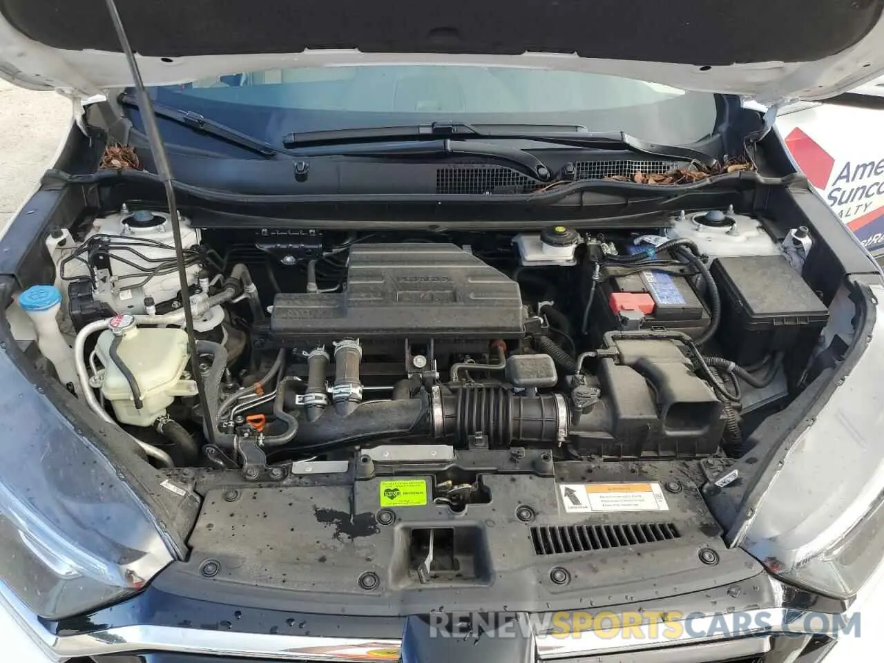 12 fotografías del automóvil dañado 5J6RW1H88NL001824 HONDA CRV 2022