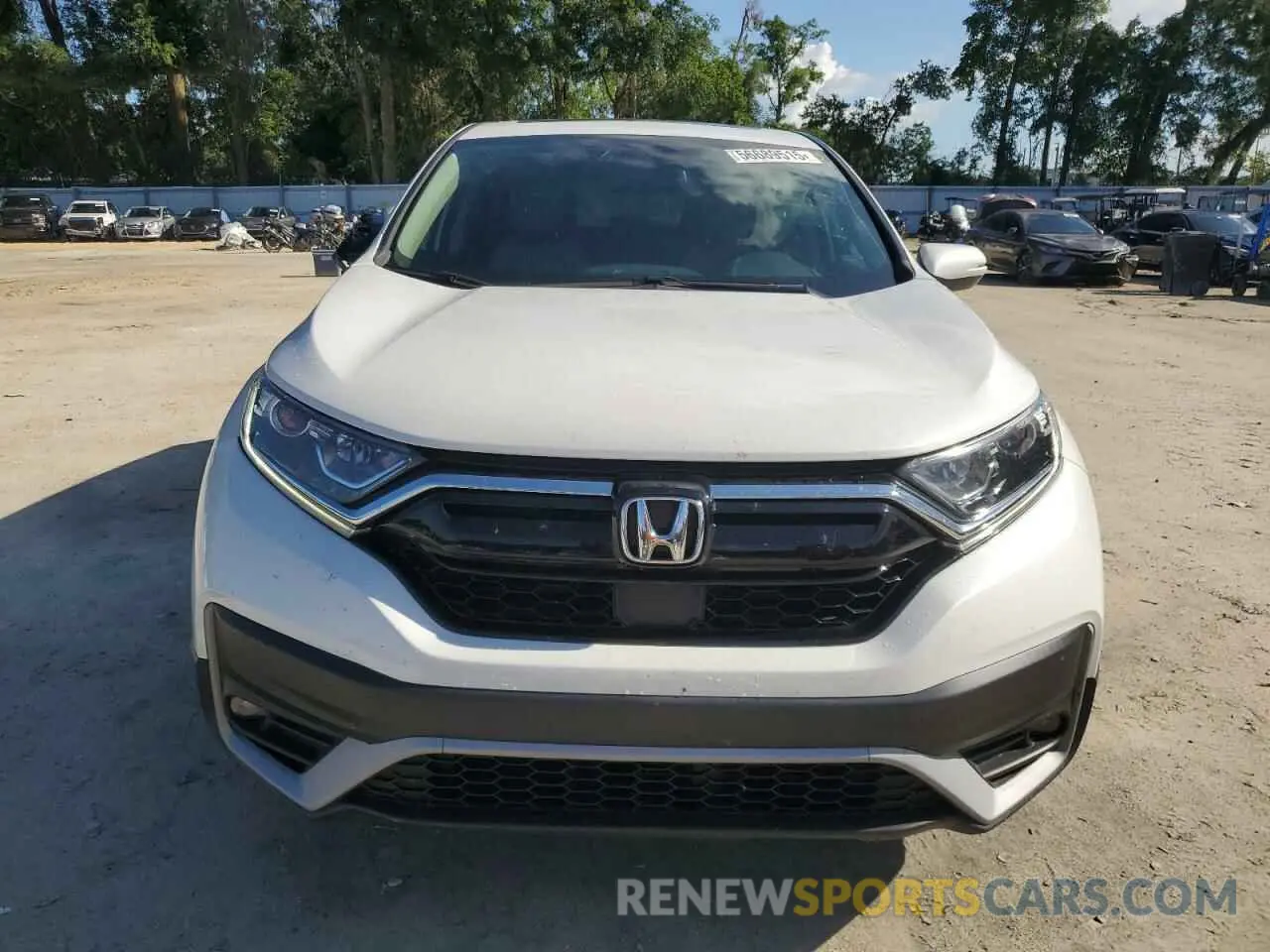 5 fotografías del automóvil dañado 5J6RW1H88NL001824 HONDA CRV 2022