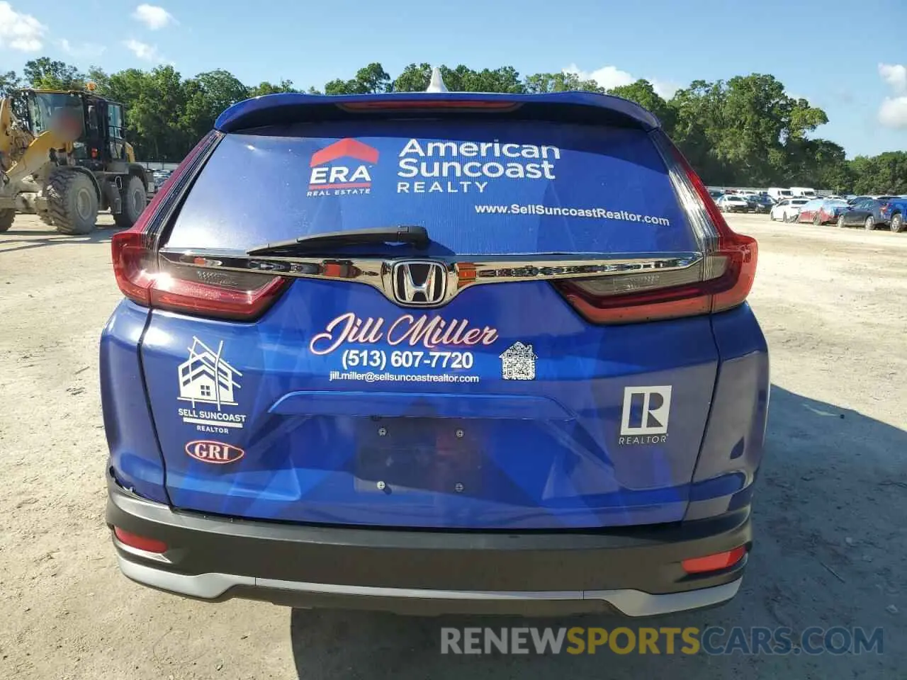 6 fotografías del automóvil dañado 5J6RW1H88NL001824 HONDA CRV 2022