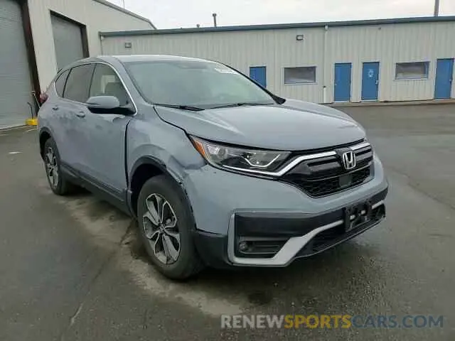 12 fotografías del automóvil dañado 5J6RW2H52NA009411 HONDA CRV 2022
