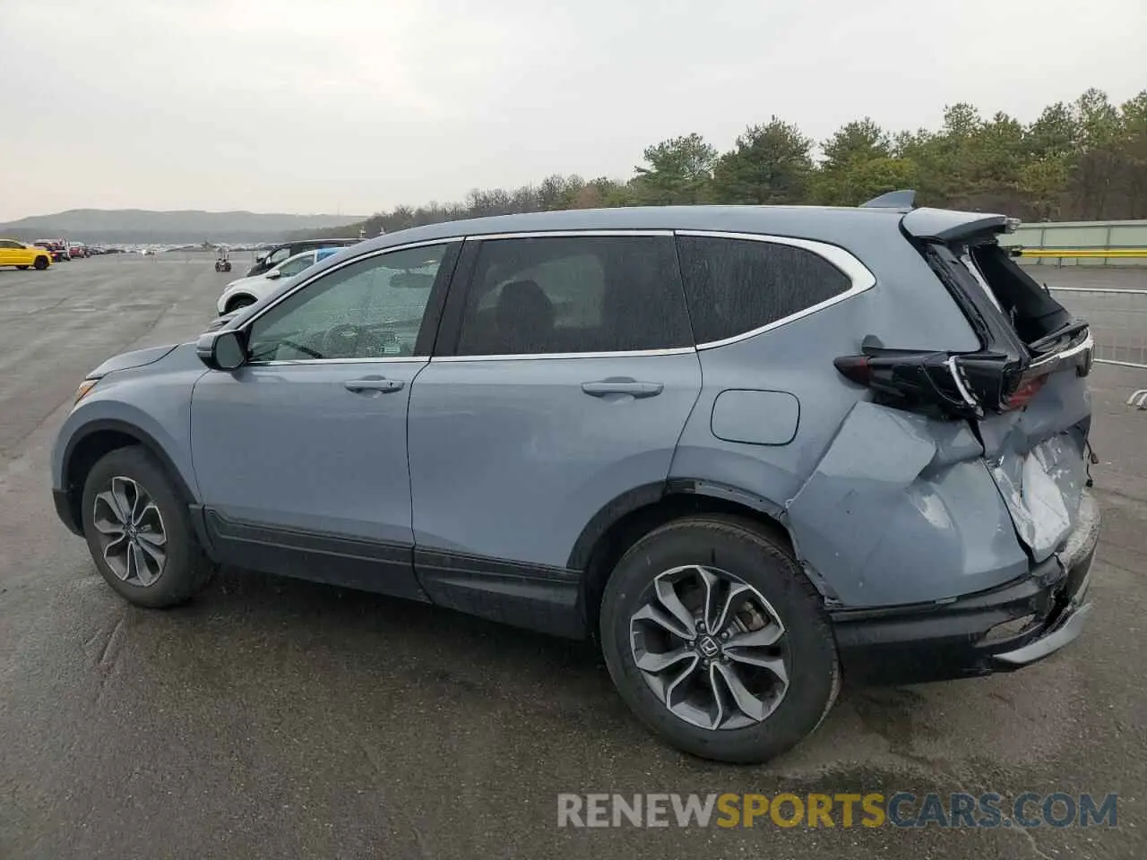 2 fotografías del automóvil dañado 5J6RW2H52NA009411 HONDA CRV 2022