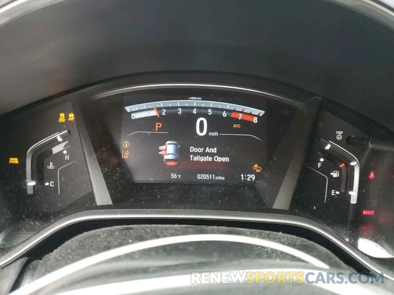 9 fotografías del automóvil dañado 5J6RW2H52NA009411 HONDA CRV 2022