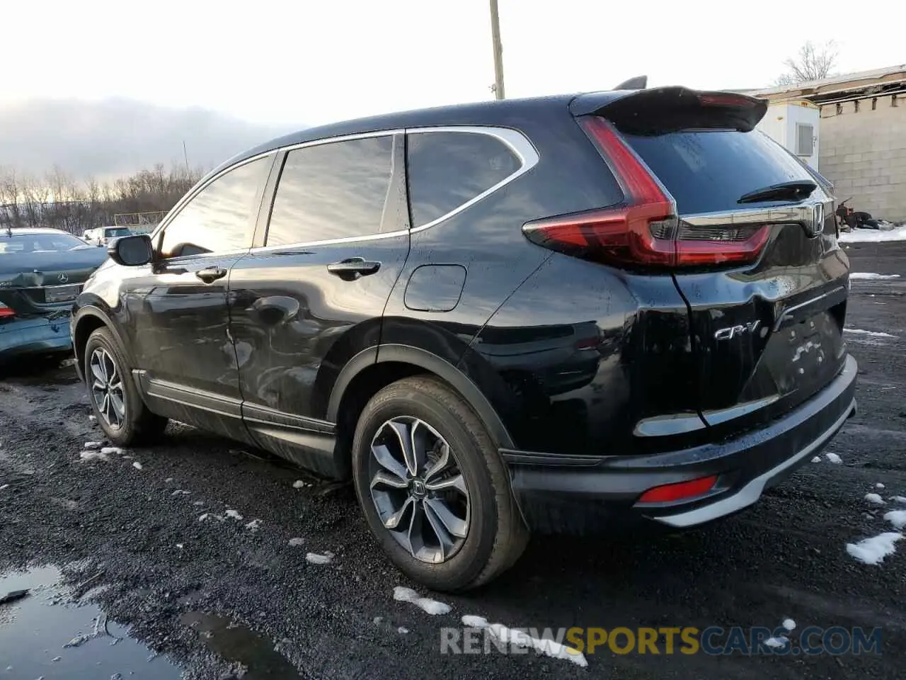2 fotografías del automóvil dañado 5J6RW2H56NA012800 HONDA CRV 2022