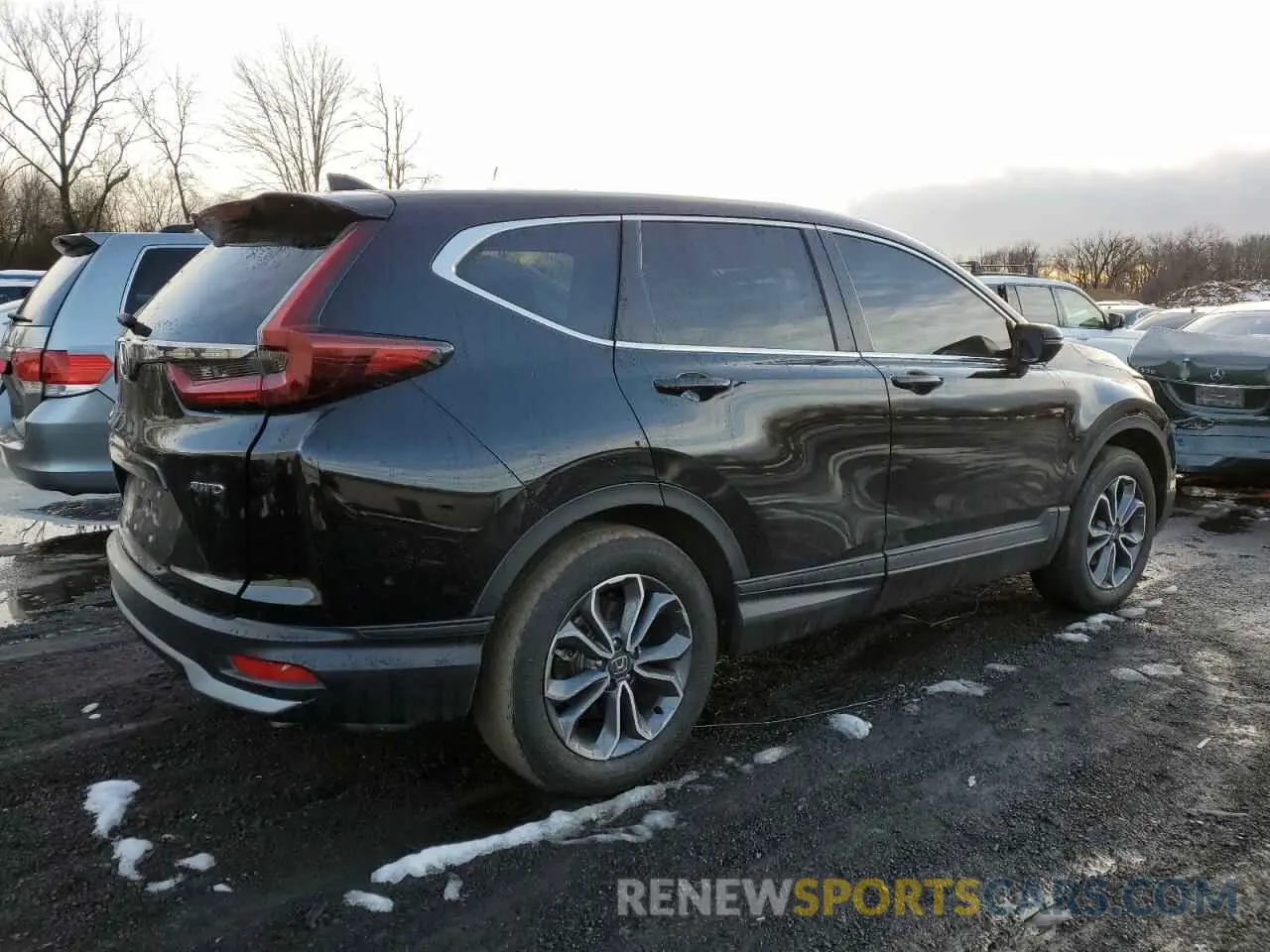 3 fotografías del automóvil dañado 5J6RW2H56NA012800 HONDA CRV 2022
