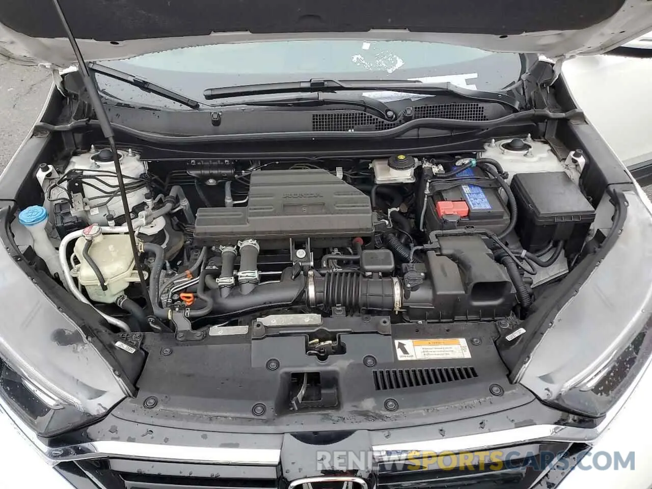 12 fotografías del automóvil dañado 5J6RW2H5XNL005286 HONDA CRV 2022