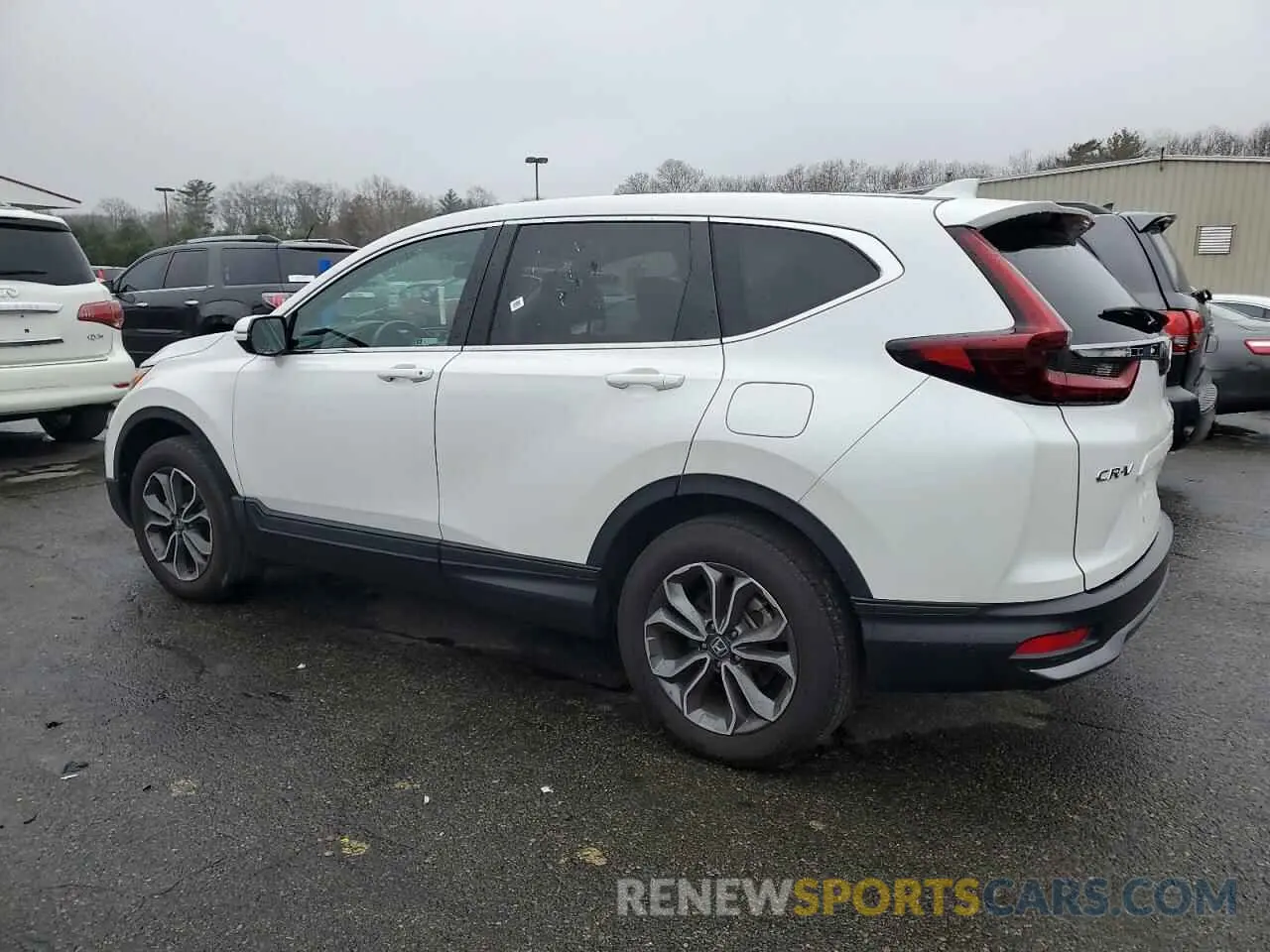 2 fotografías del automóvil dañado 5J6RW2H5XNL005286 HONDA CRV 2022