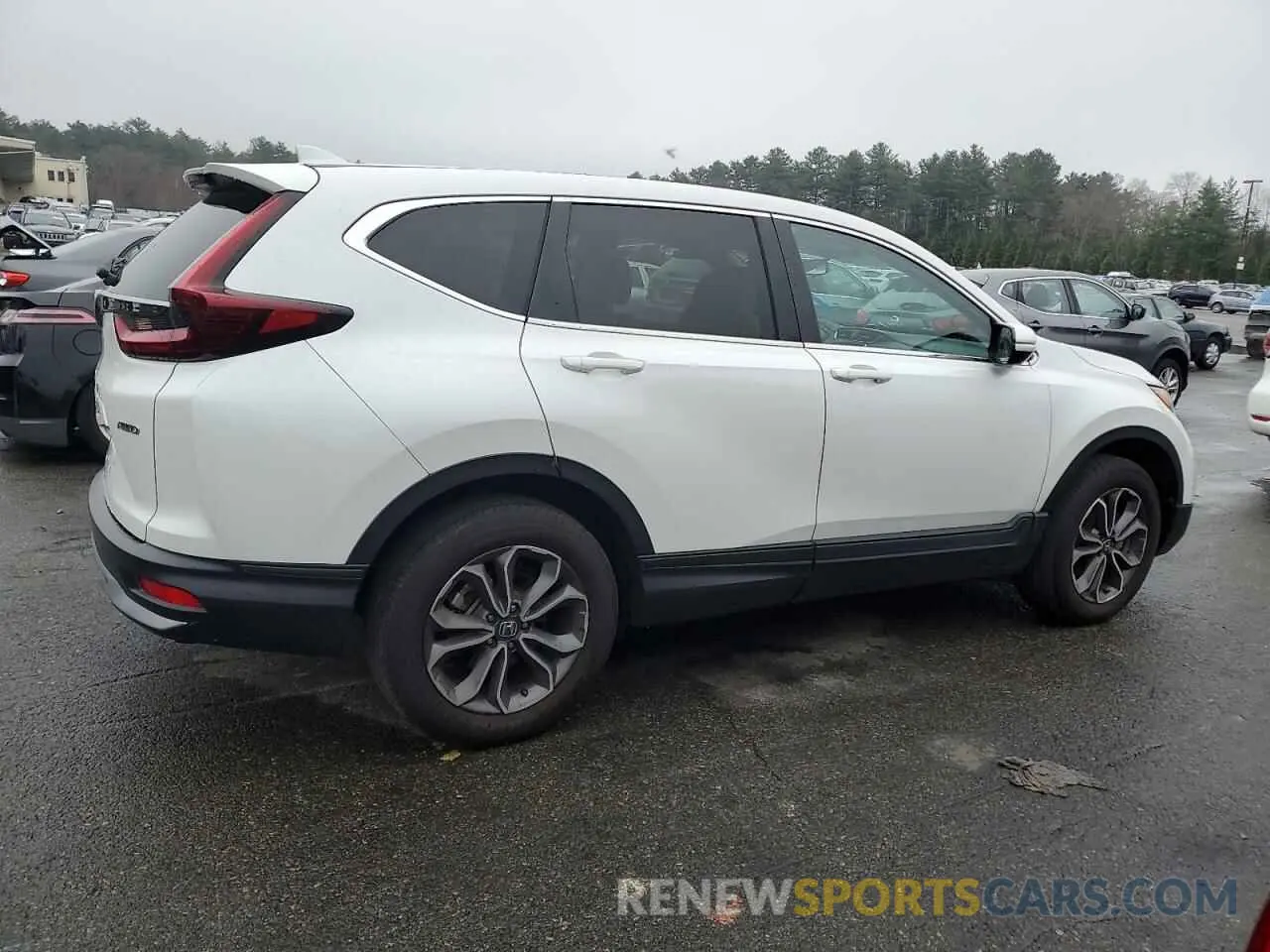 3 fotografías del automóvil dañado 5J6RW2H5XNL005286 HONDA CRV 2022