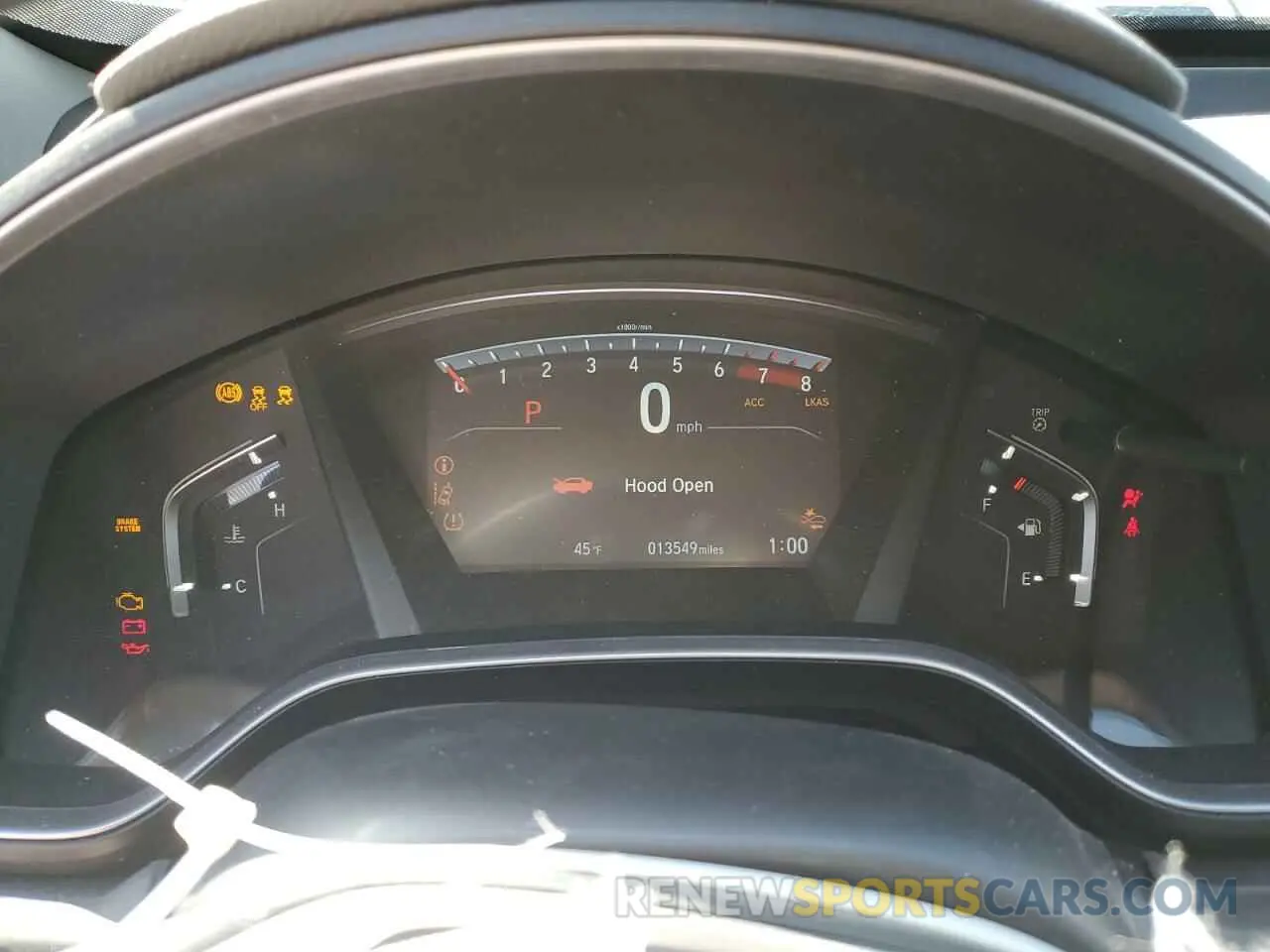 9 fotografías del automóvil dañado 5J6RW2H81NA012407 HONDA CRV 2022