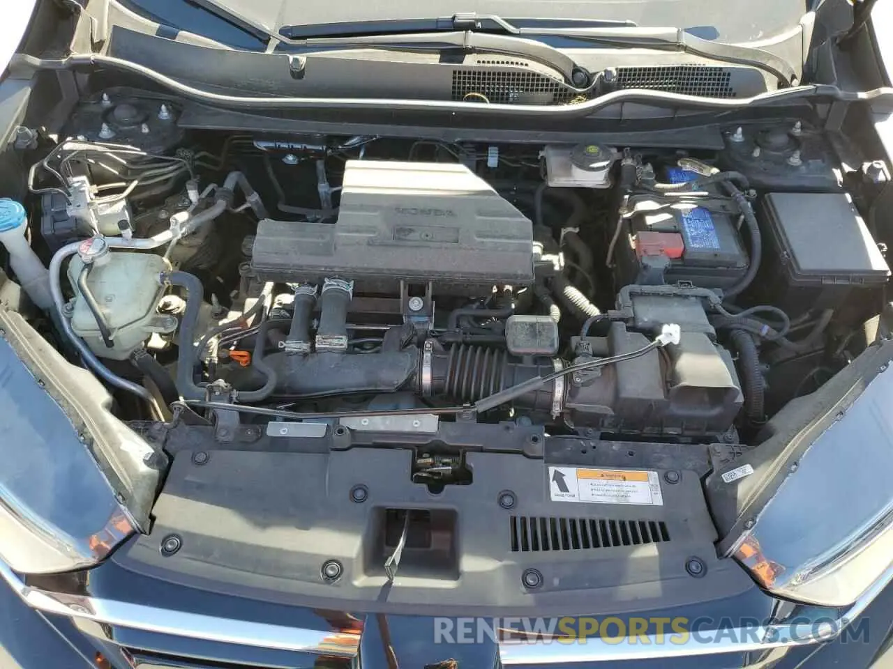 12 fotografías del automóvil dañado 5J6RW2H82NL000223 HONDA CRV 2022