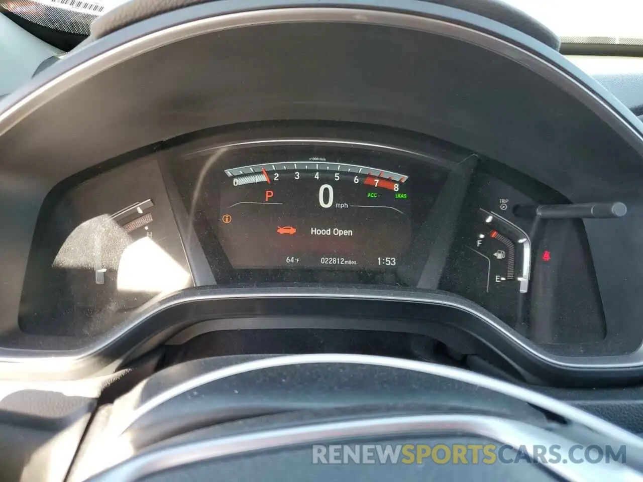 9 fotografías del automóvil dañado 5J6RW2H82NL000223 HONDA CRV 2022