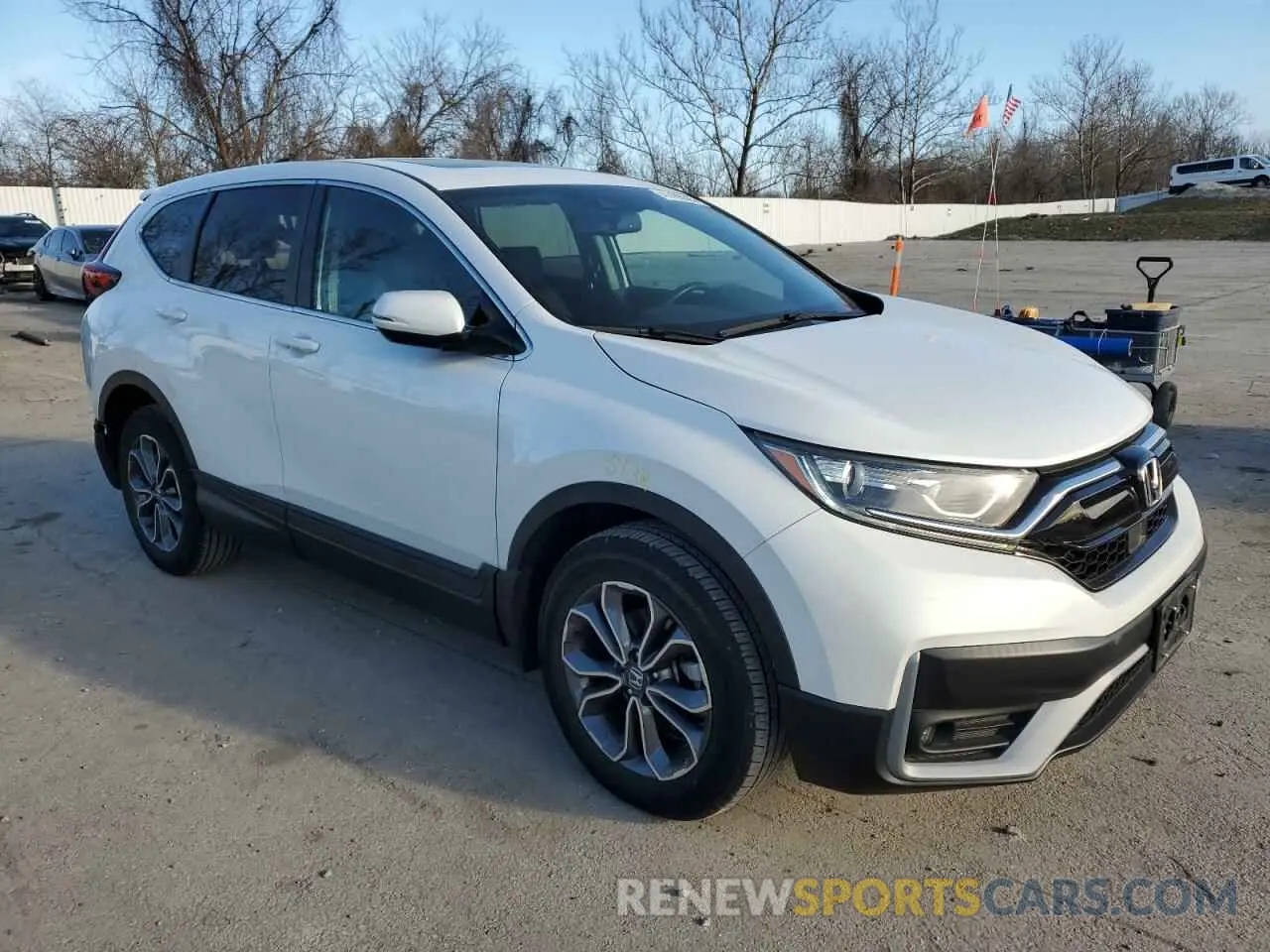 4 fotografías del automóvil dañado 5J6RW2H83NA004096 HONDA CRV 2022