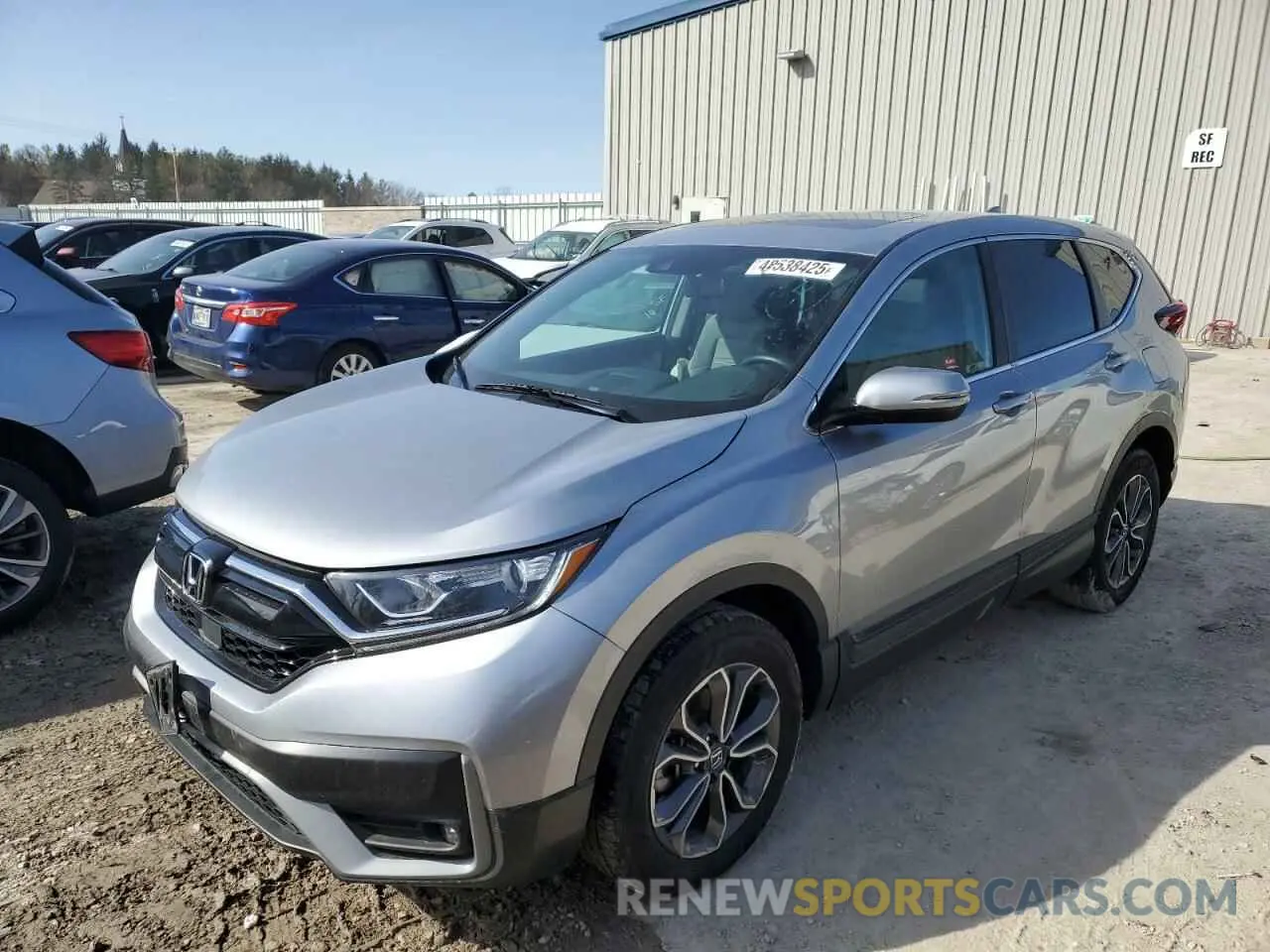 1 fotografías del automóvil dañado 5J6RW2H84NA006066 HONDA CRV 2022