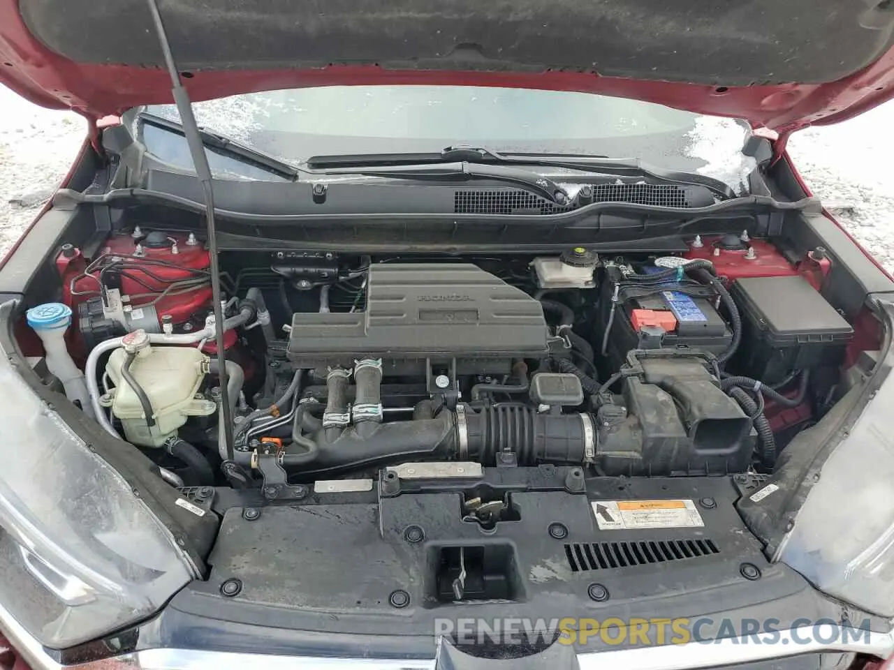 11 fotografías del automóvil dañado 5J6RW2H86NA005436 HONDA CRV 2022