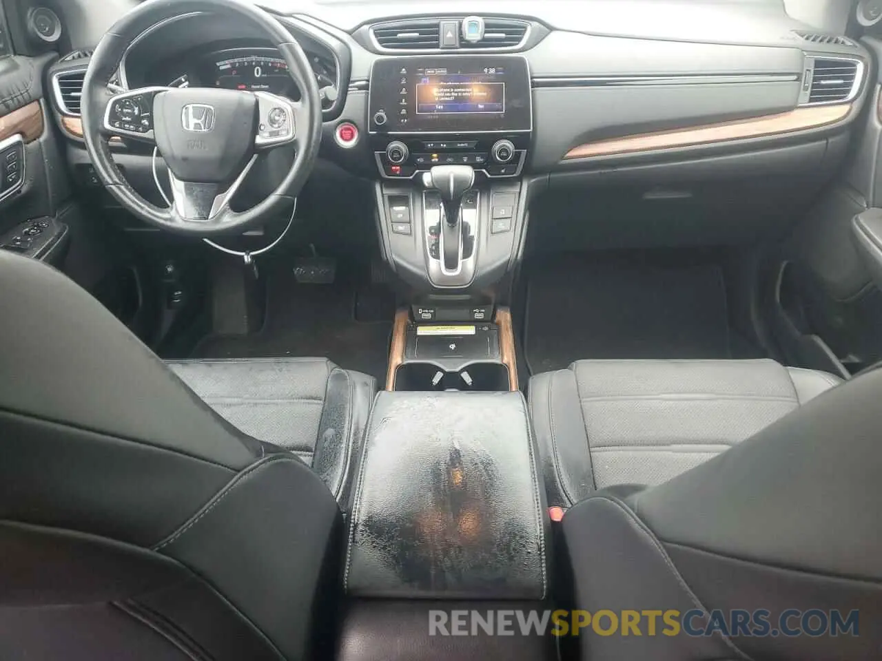 8 fotografías del automóvil dañado 5J6RW2H91NL001906 HONDA CRV 2022