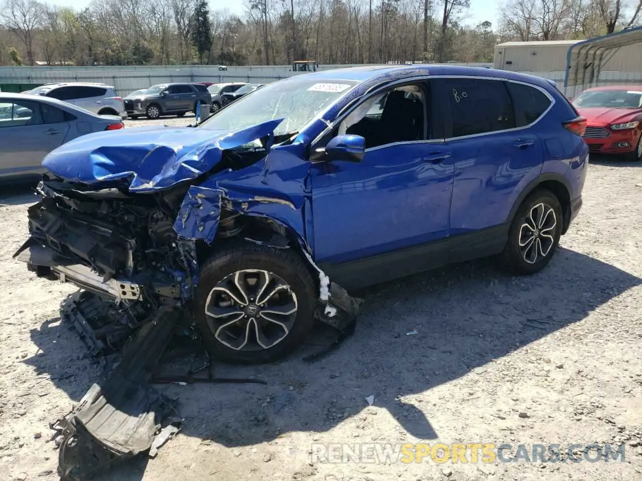 1 fotografías del automóvil dañado 7FARW1H52NE012935 HONDA CRV 2022
