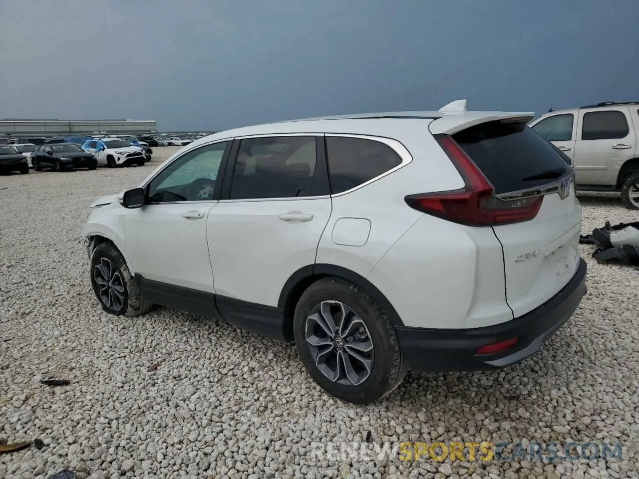 2 fotografías del automóvil dañado 7FARW1H53NE011356 HONDA CRV 2022