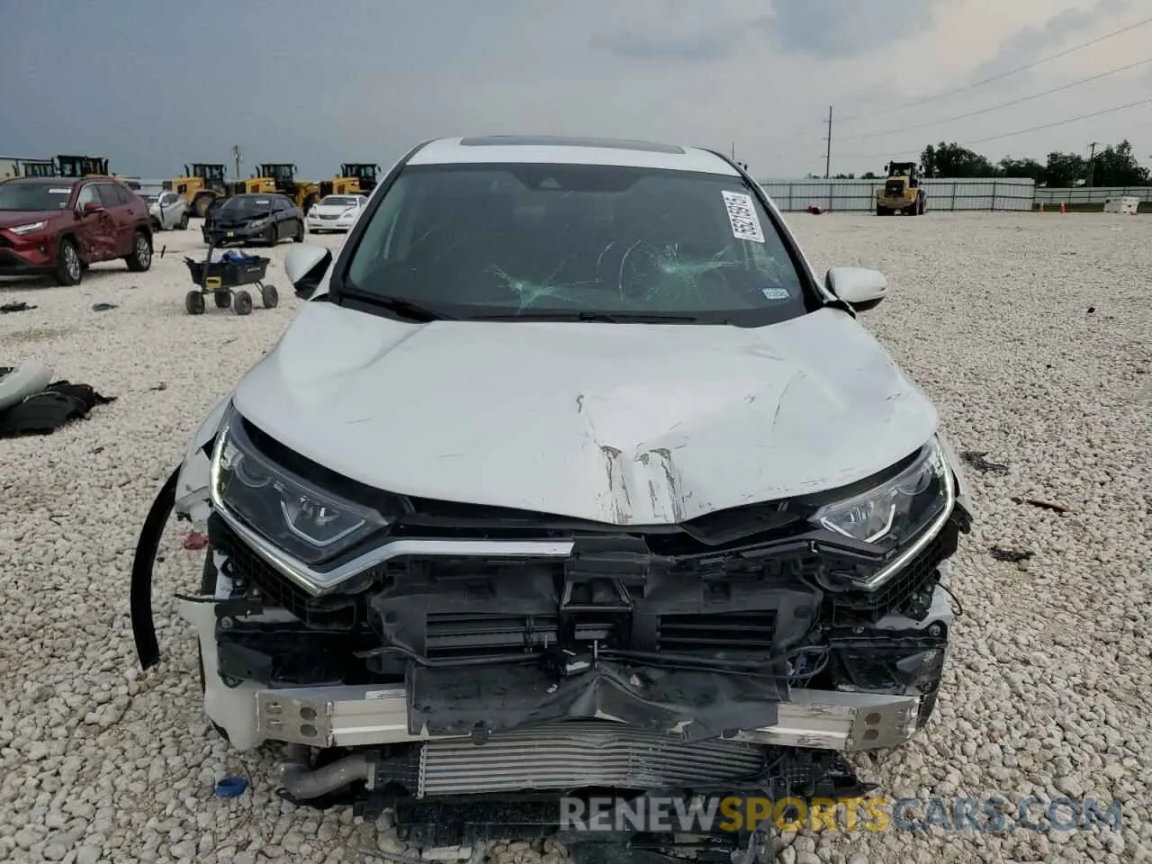 5 fotografías del automóvil dañado 7FARW1H53NE011356 HONDA CRV 2022