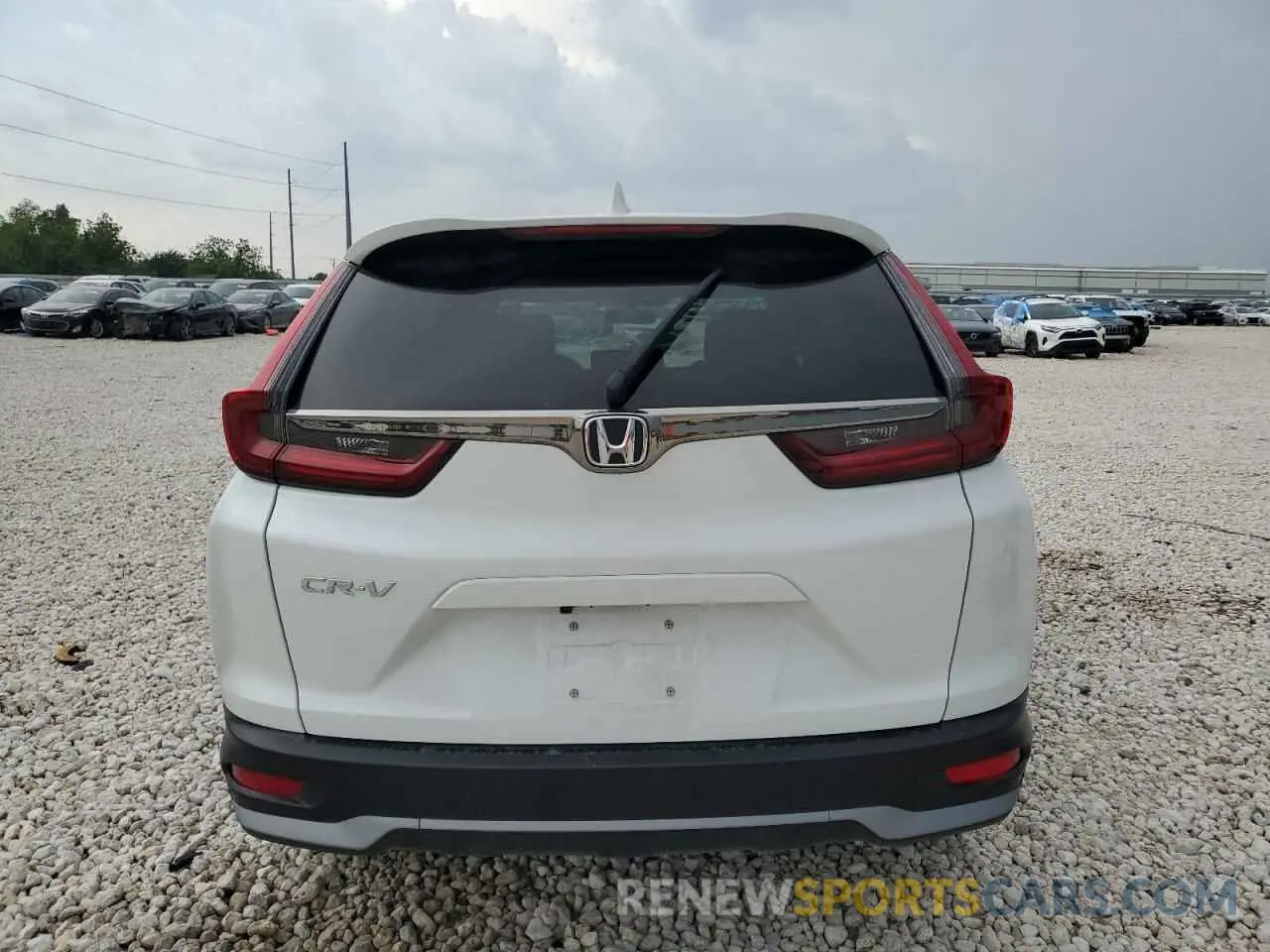6 fotografías del automóvil dañado 7FARW1H53NE011356 HONDA CRV 2022