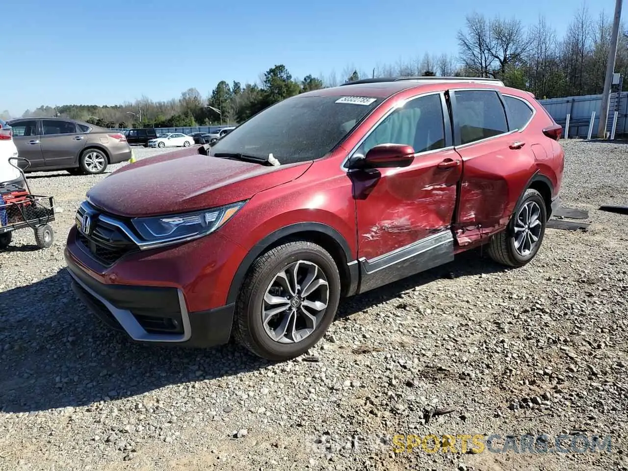 1 fotografías del automóvil dañado 7FARW1H54NE003315 HONDA CRV 2022