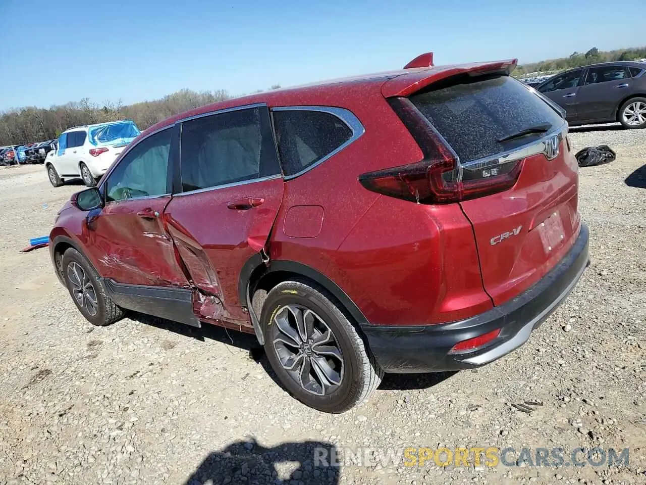2 fotografías del automóvil dañado 7FARW1H54NE003315 HONDA CRV 2022