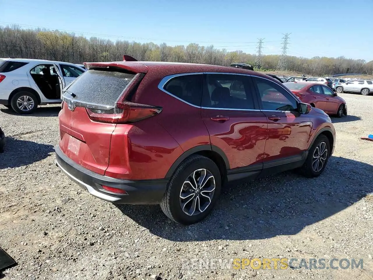 3 fotografías del automóvil dañado 7FARW1H54NE003315 HONDA CRV 2022