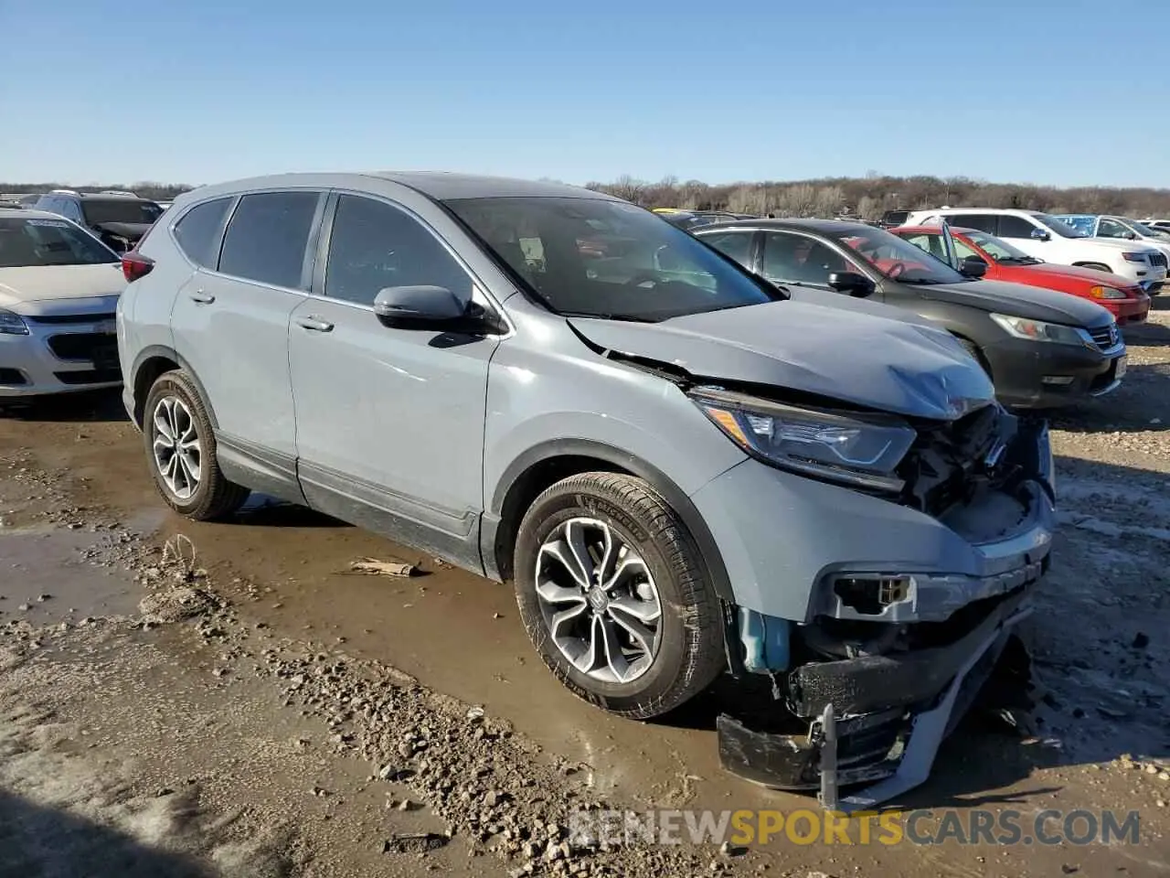 4 fotografías del automóvil dañado 7FARW1H55NE024559 HONDA CRV 2022