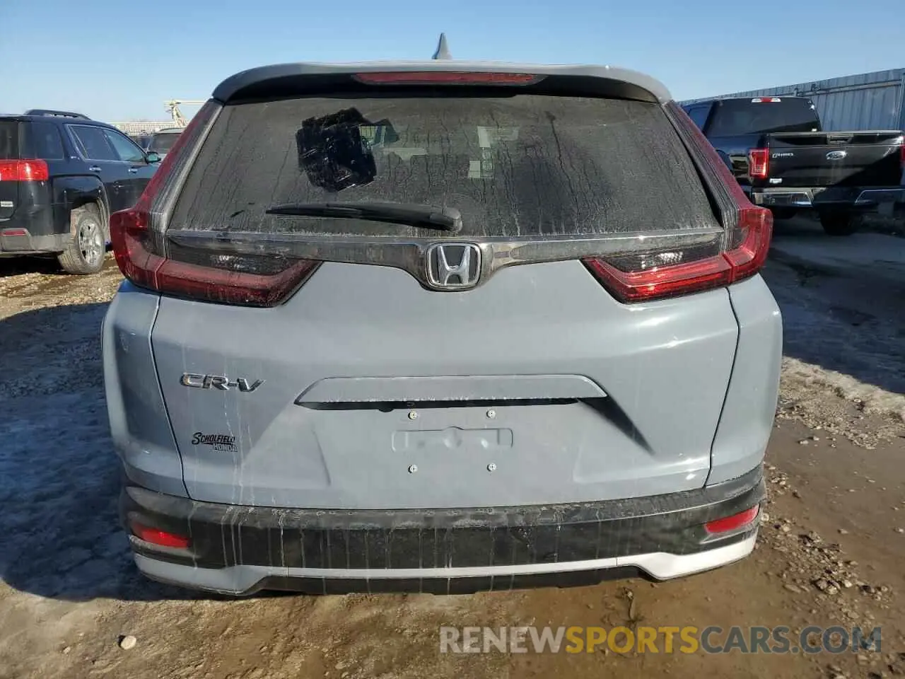 6 fotografías del automóvil dañado 7FARW1H55NE024559 HONDA CRV 2022