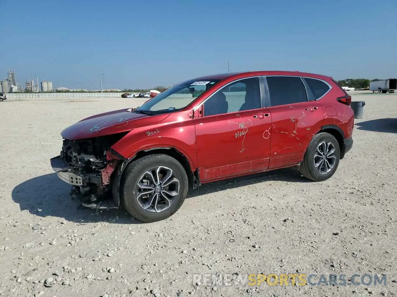 1 fotografías del automóvil dañado 7FARW1H56NE006054 HONDA CRV 2022