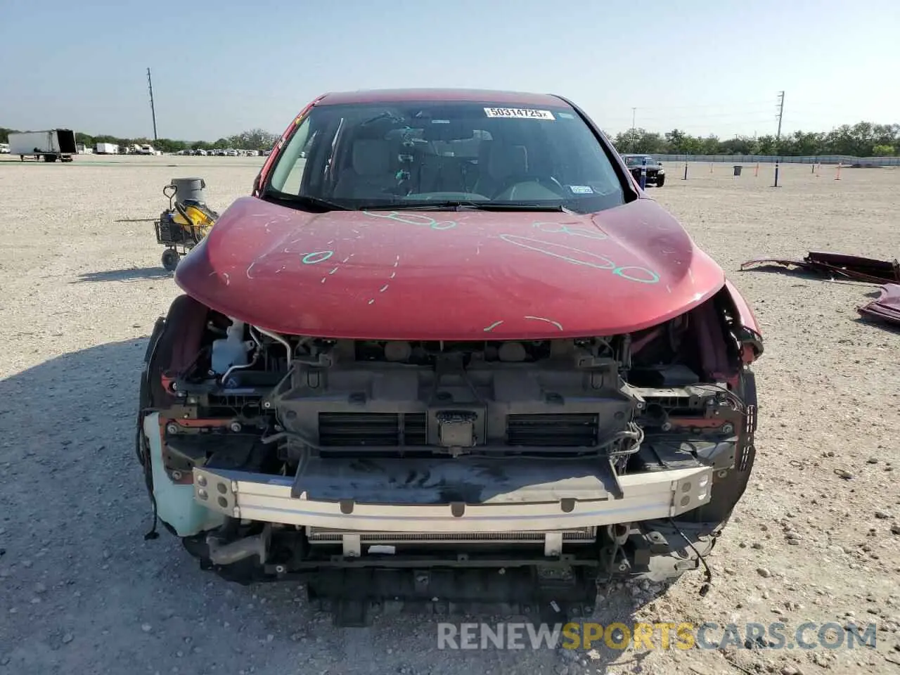5 fotografías del automóvil dañado 7FARW1H56NE006054 HONDA CRV 2022