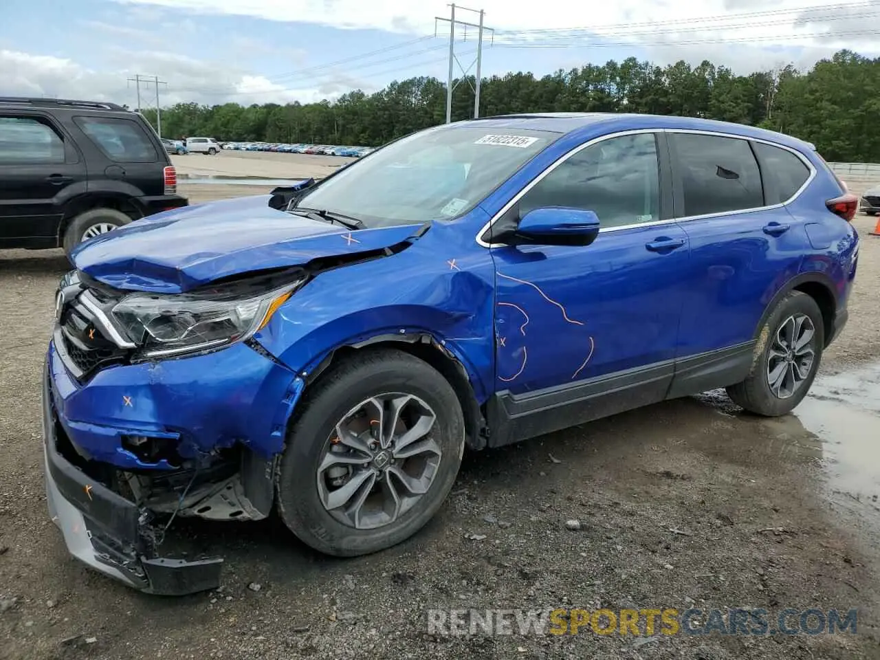 1 fotografías del automóvil dañado 7FARW1H57NE007942 HONDA CRV 2022