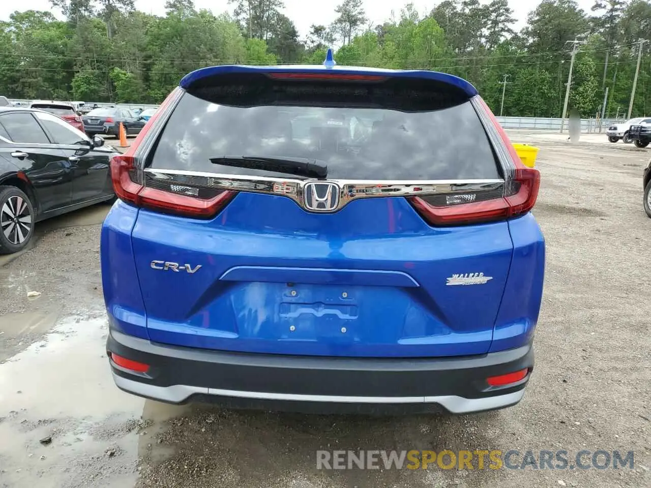 6 fotografías del automóvil dañado 7FARW1H57NE007942 HONDA CRV 2022