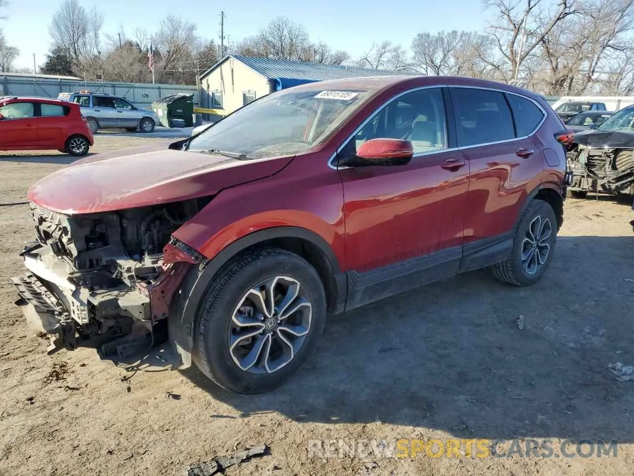 1 fotografías del automóvil dañado 7FARW2H53NE033248 HONDA CRV 2022
