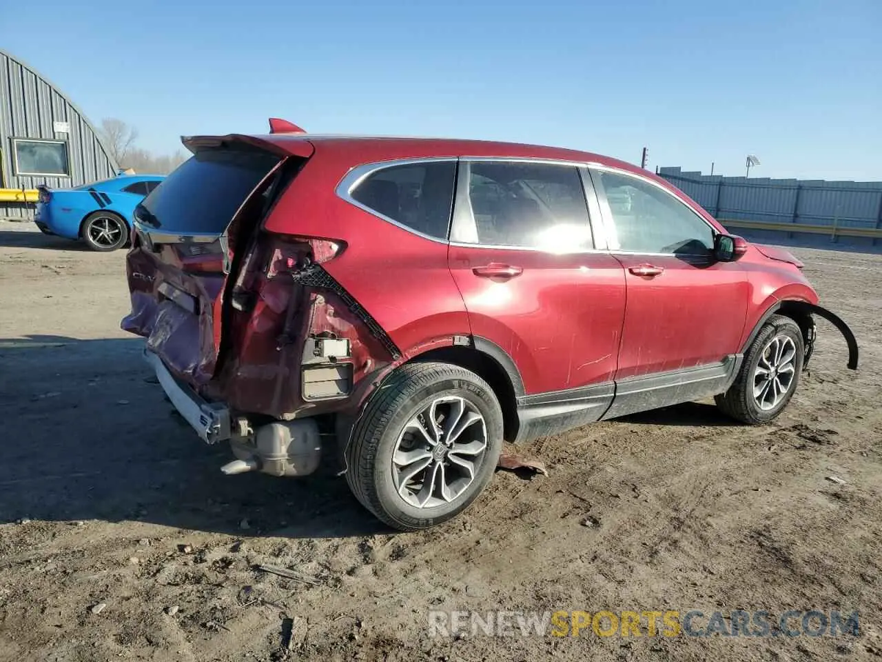 3 fotografías del automóvil dañado 7FARW2H53NE033248 HONDA CRV 2022