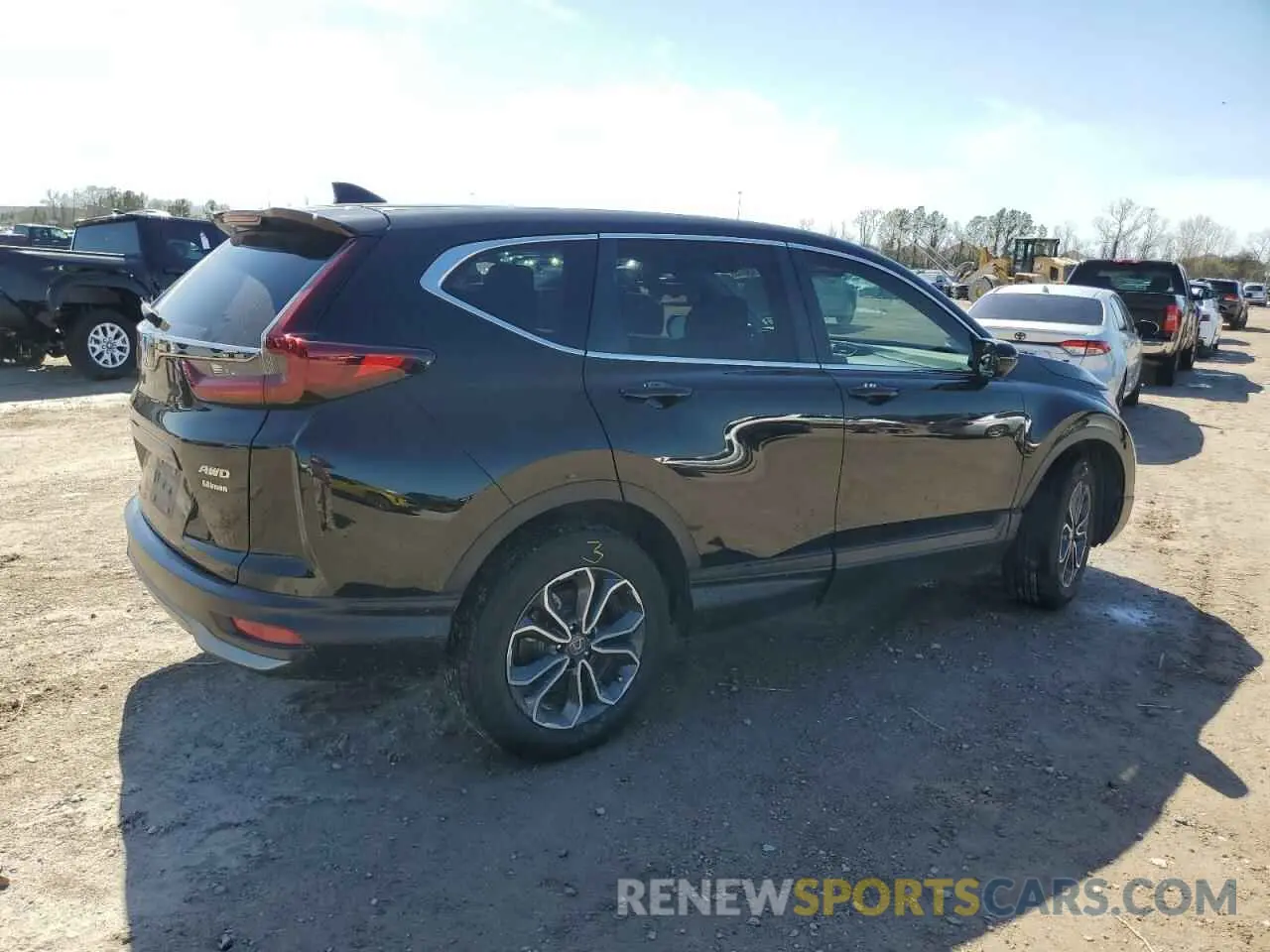 3 fotografías del automóvil dañado 7FARW2H53NE049305 HONDA CRV 2022