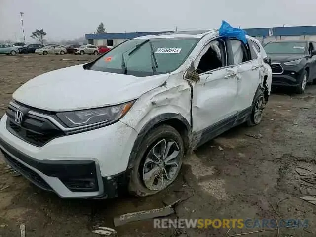 10 fotografías del automóvil dañado 7FARW2H54NE017205 HONDA CRV 2022