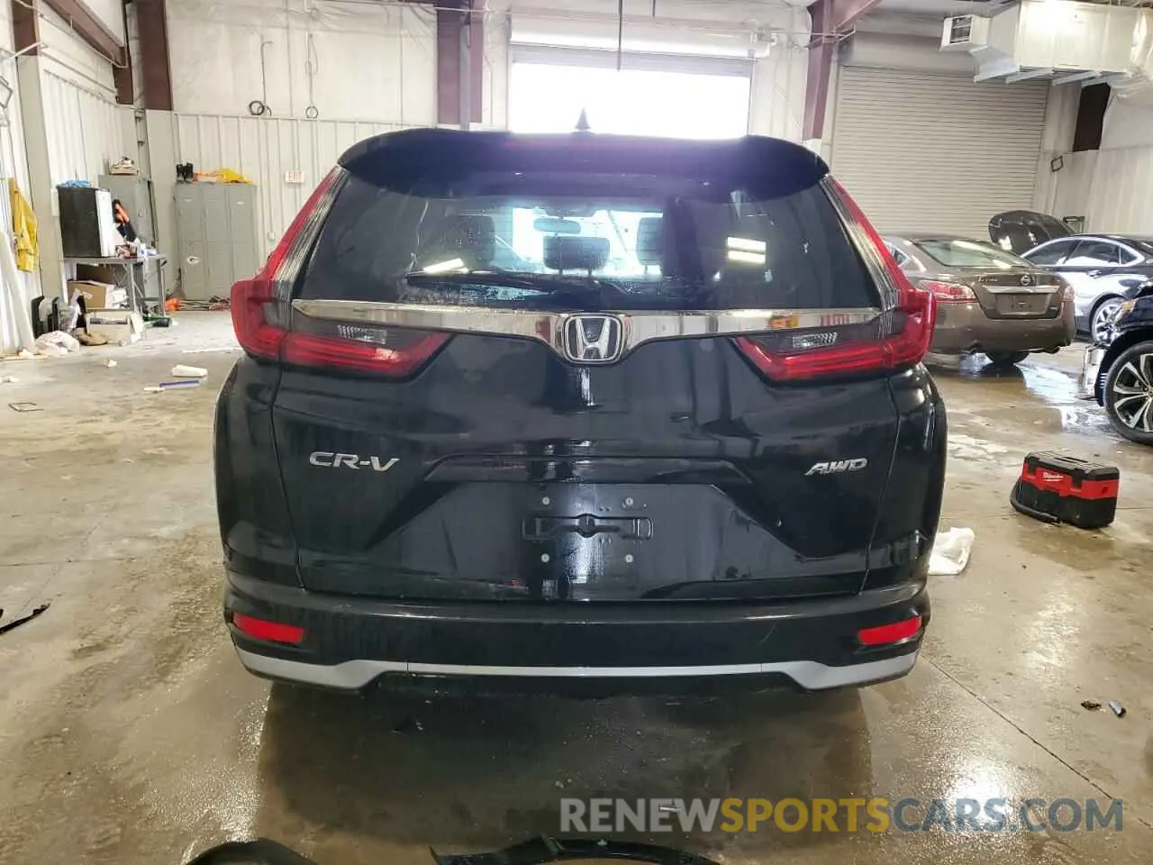 6 fotografías del automóvil dañado 7FARW2H56NE010336 HONDA CRV 2022