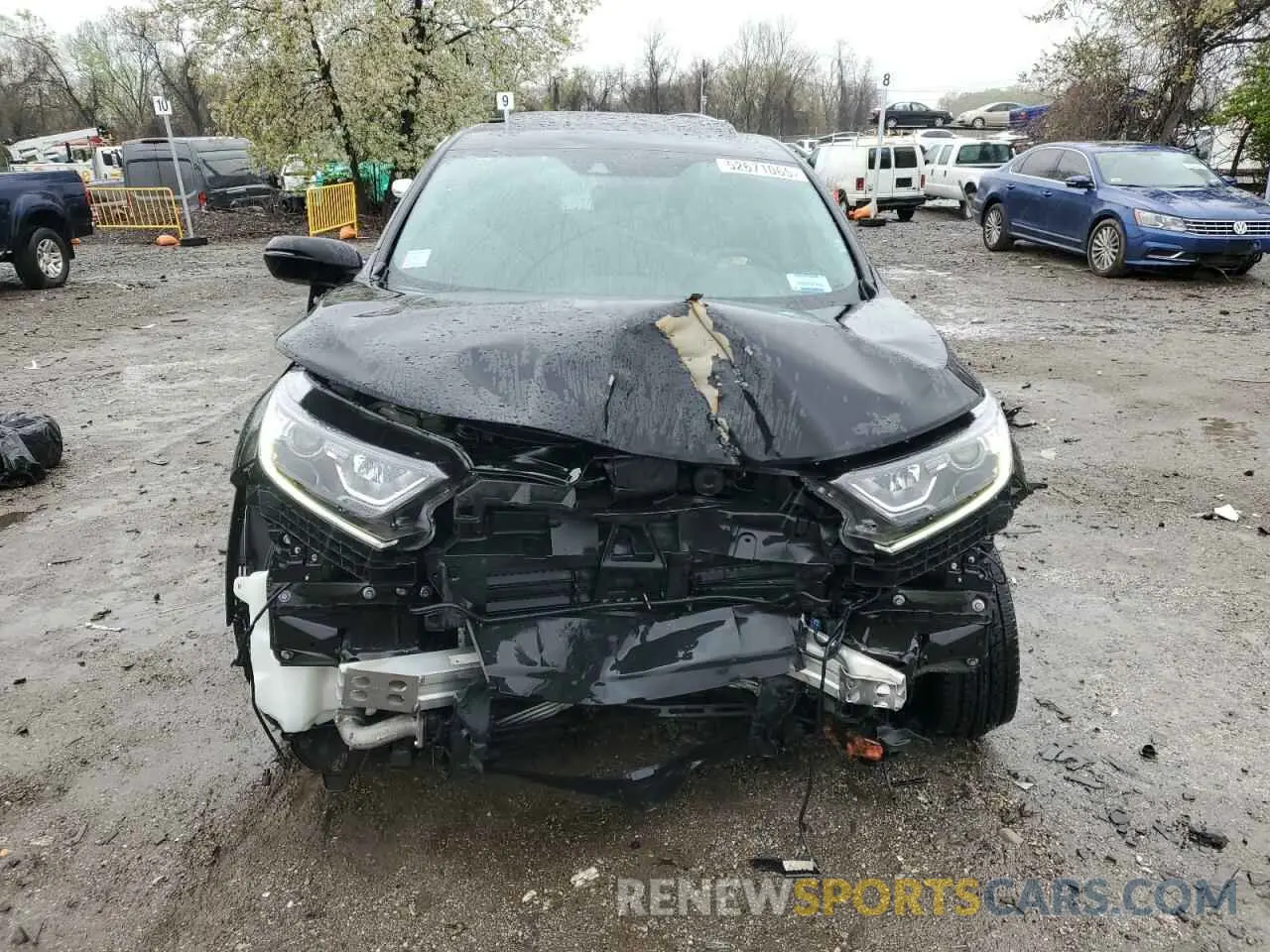 5 fotografías del automóvil dañado 7FARW2H59NE031942 HONDA CRV 2022