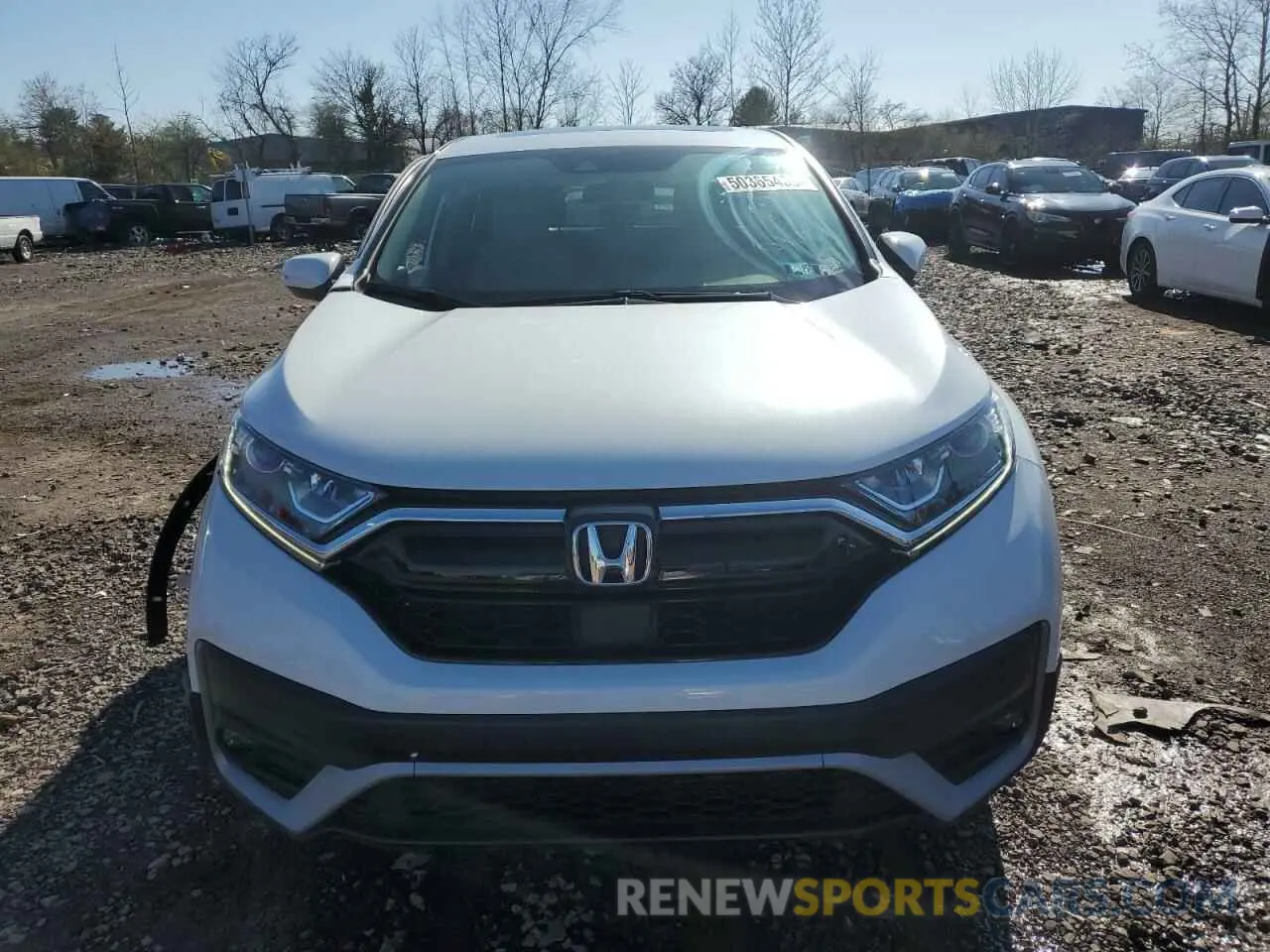 5 fotografías del automóvil dañado 7FARW2H5XNE031416 HONDA CRV 2022