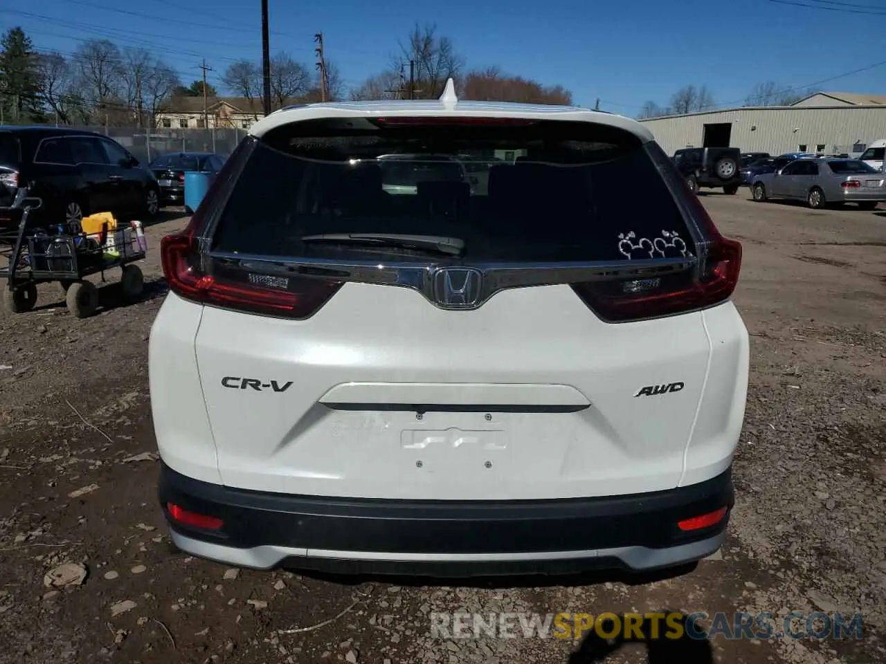 6 fotografías del automóvil dañado 7FARW2H5XNE031416 HONDA CRV 2022