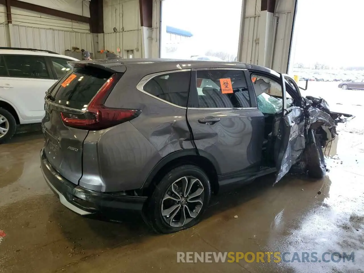 3 fotografías del automóvil dañado 7FARW2H82NE003748 HONDA CRV 2022