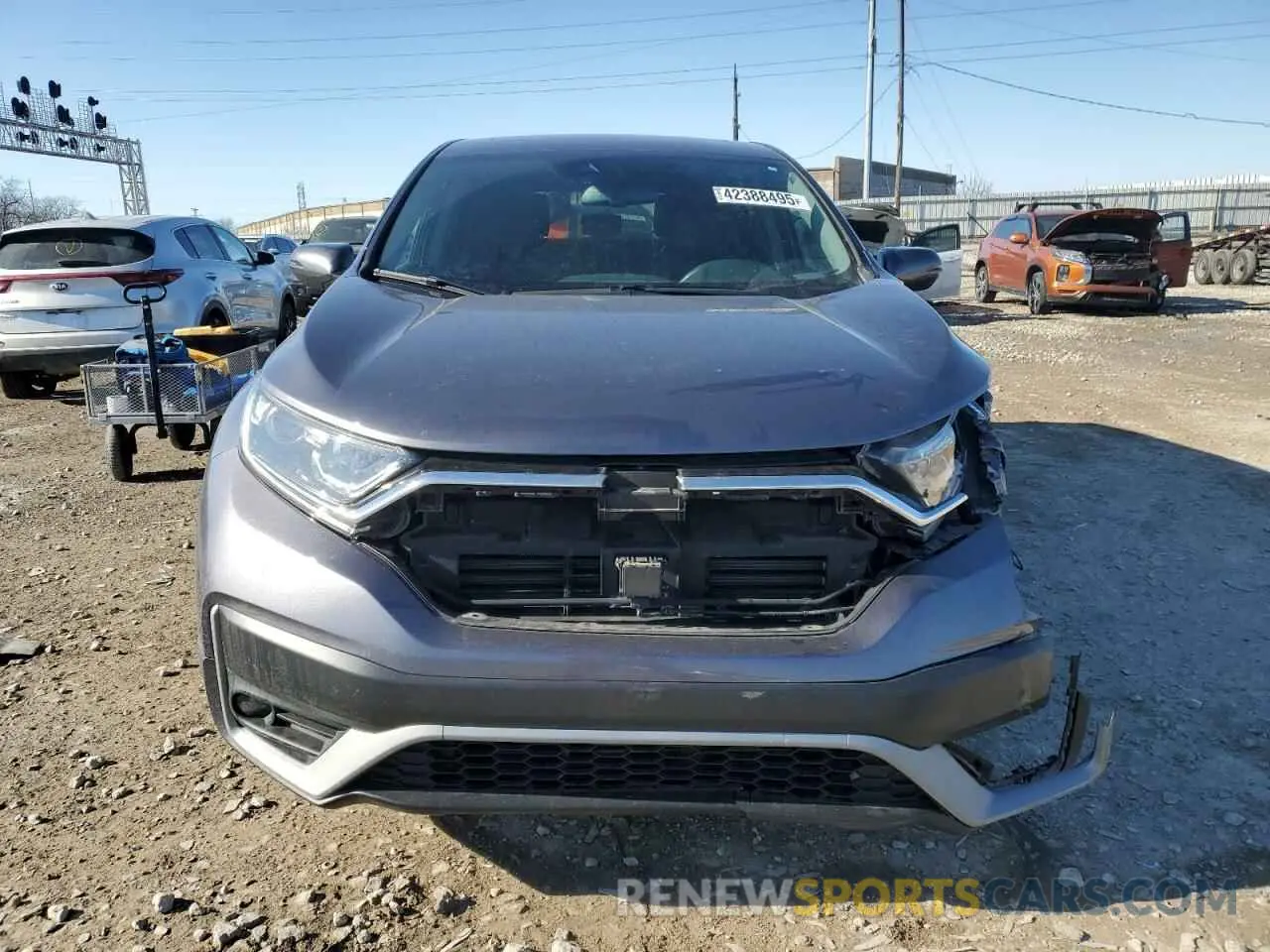 5 fotografías del automóvil dañado 7FARW2H85NE044083 HONDA CRV 2022