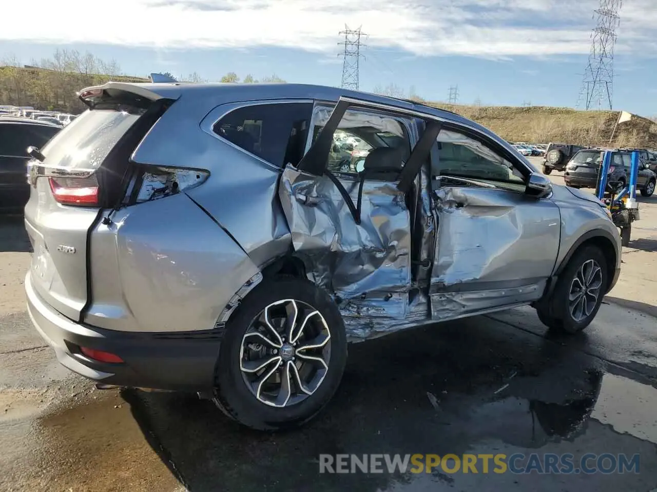 3 fotografías del automóvil dañado 7FARW2H86NE022609 HONDA CRV 2022