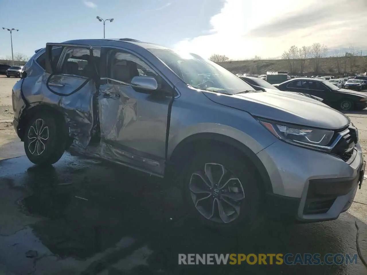 4 fotografías del automóvil dañado 7FARW2H86NE022609 HONDA CRV 2022