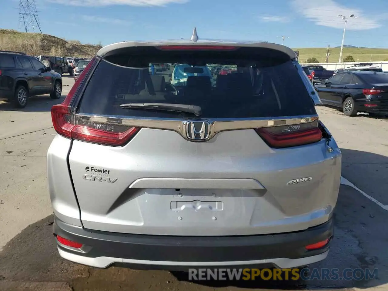 6 fotografías del automóvil dañado 7FARW2H86NE022609 HONDA CRV 2022