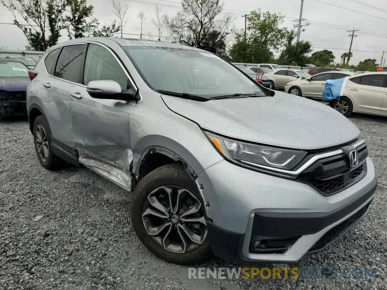 4 fotografías del automóvil dañado 7FARW2H87NE047020 HONDA CRV 2022