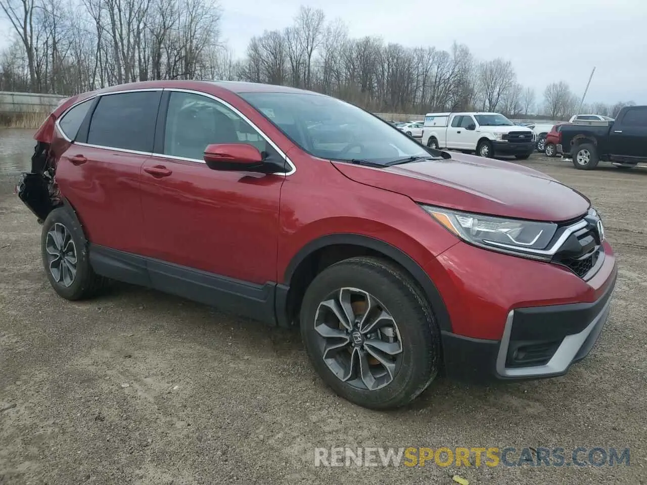 4 fotografías del automóvil dañado 7FARW2H89NE046046 HONDA CRV 2022