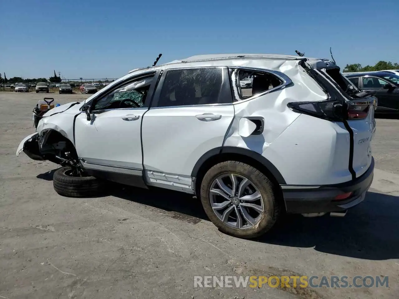 2 fotografías del automóvil dañado 7FARW2H97NE054364 HONDA CRV 2022