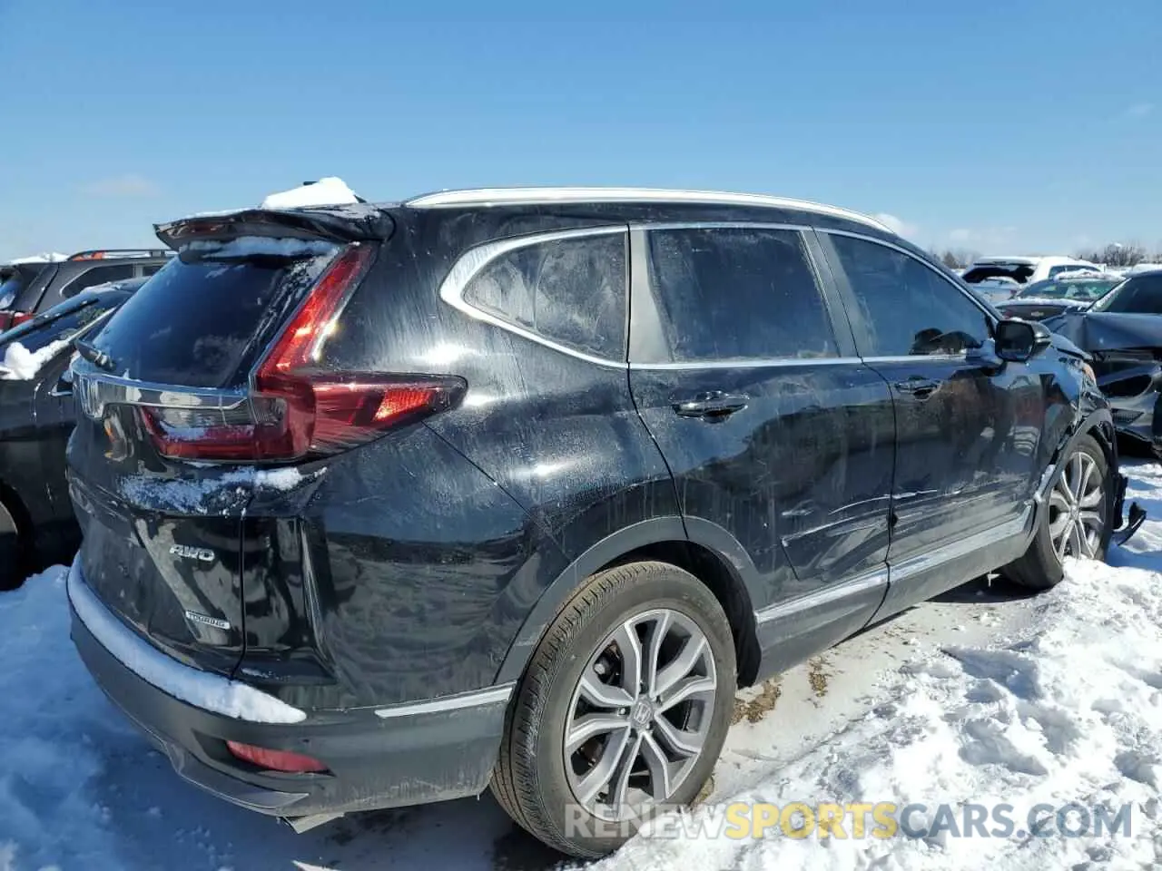 3 fotografías del automóvil dañado 7FARW2H98NE002287 HONDA CRV 2022