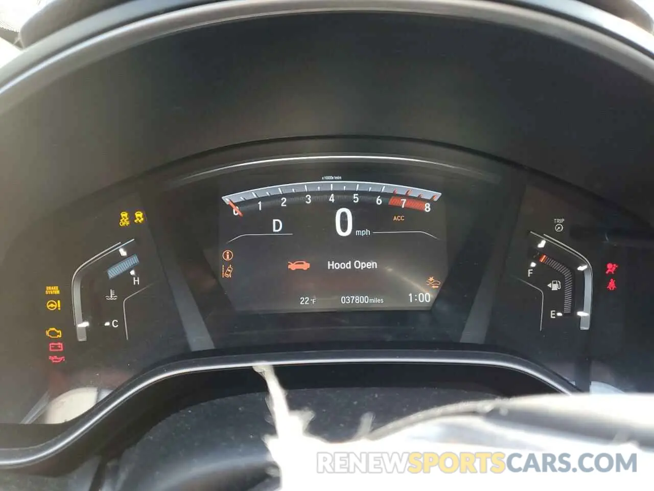 9 fotografías del automóvil dañado 7FARW2H98NE002287 HONDA CRV 2022