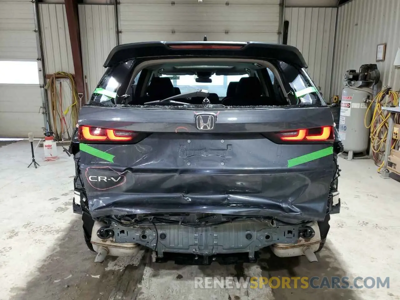 6 fotografías del automóvil dañado 2HKRS4H45PH409401 HONDA CRV 2023